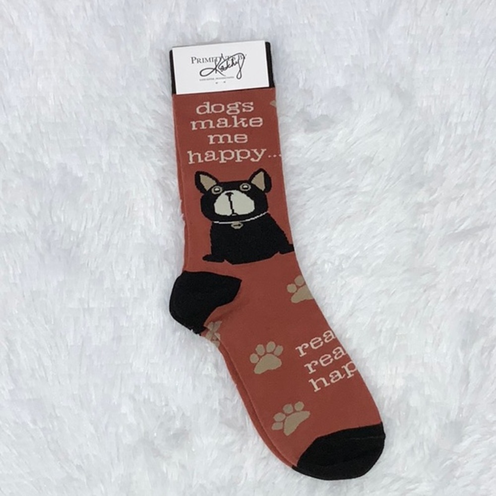 NWT Primitives by Kathy Dog Socks
